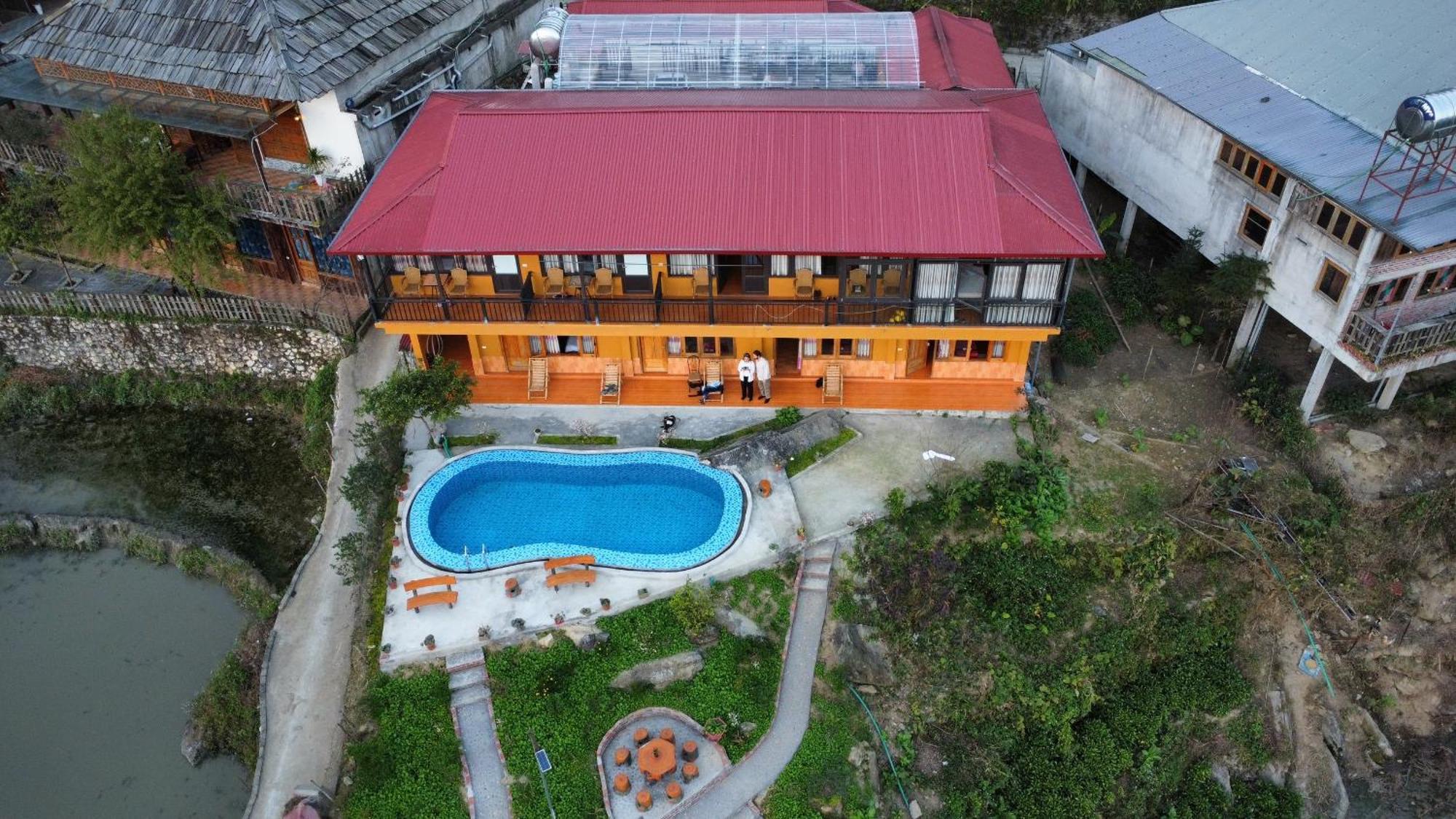 Hotel Sau Meo Mountain View à Sa Pa Extérieur photo
